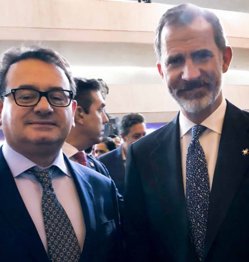 Eduard y Don Felipe VI - Unión Económica Euroasiática